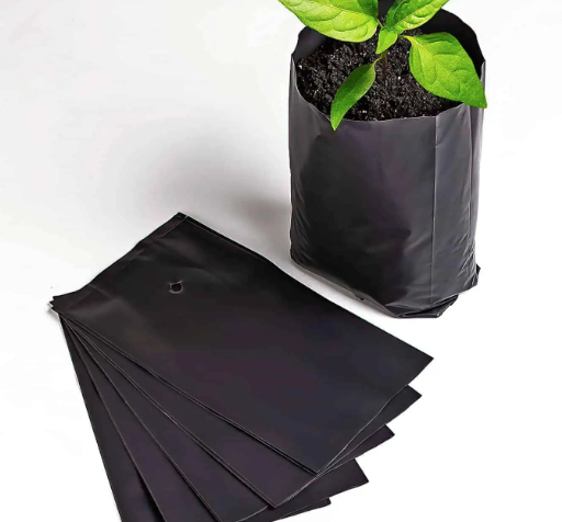 Bolsas para vivero perforadas para drenaje