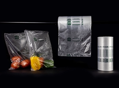 Bolsa de polietileno de alta densidad (HDPE) para tiendas y uso general