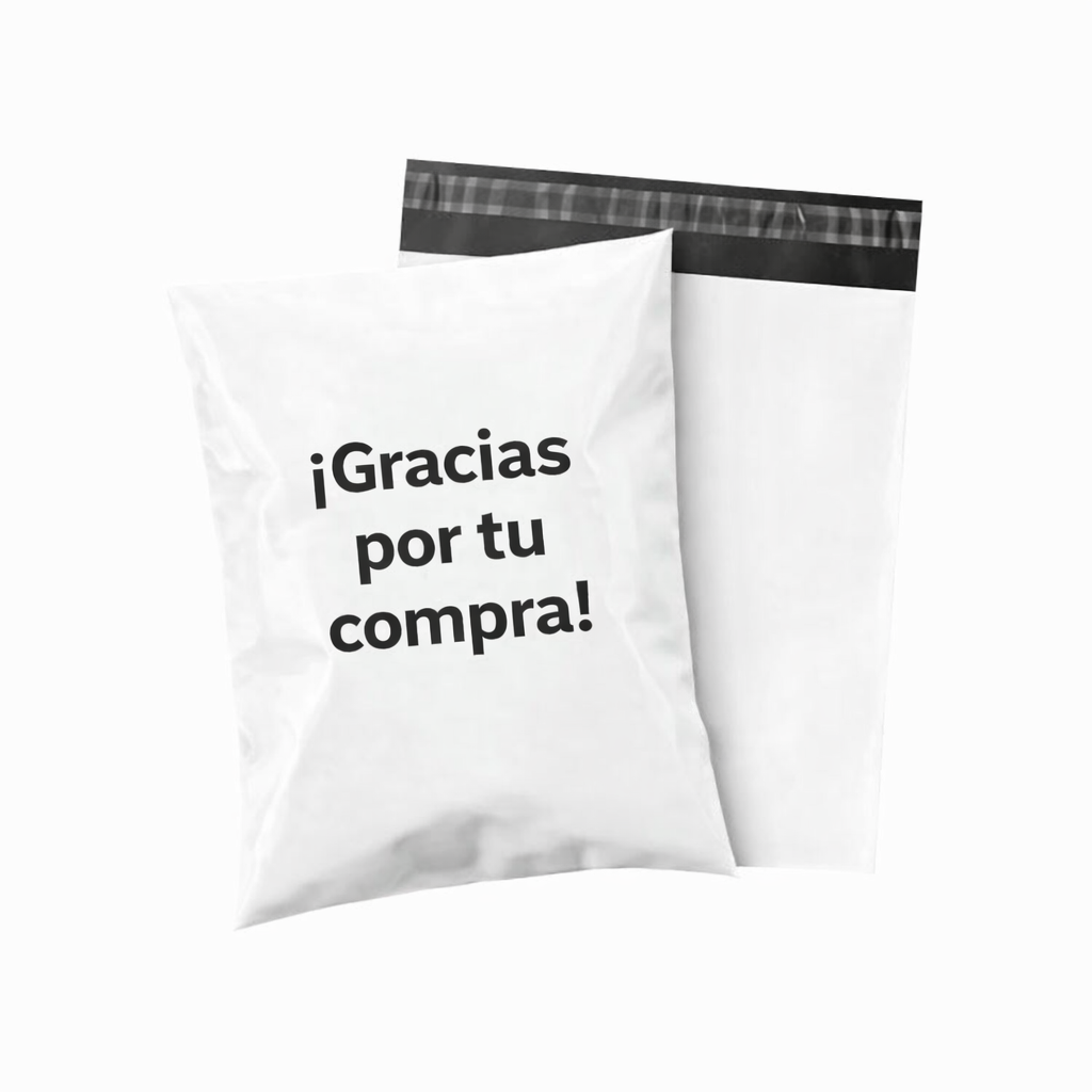 Bolsa e-commerce con frase de agradecimiento ProgruPACK