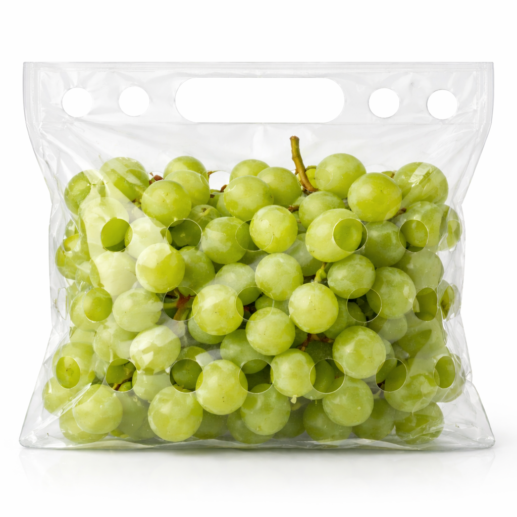 Bolsa perforada y mensajería