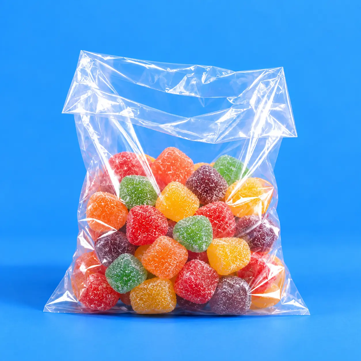 Bolsa de polietileno de baja densidad (LDPE) transparente para tiendas y uso general